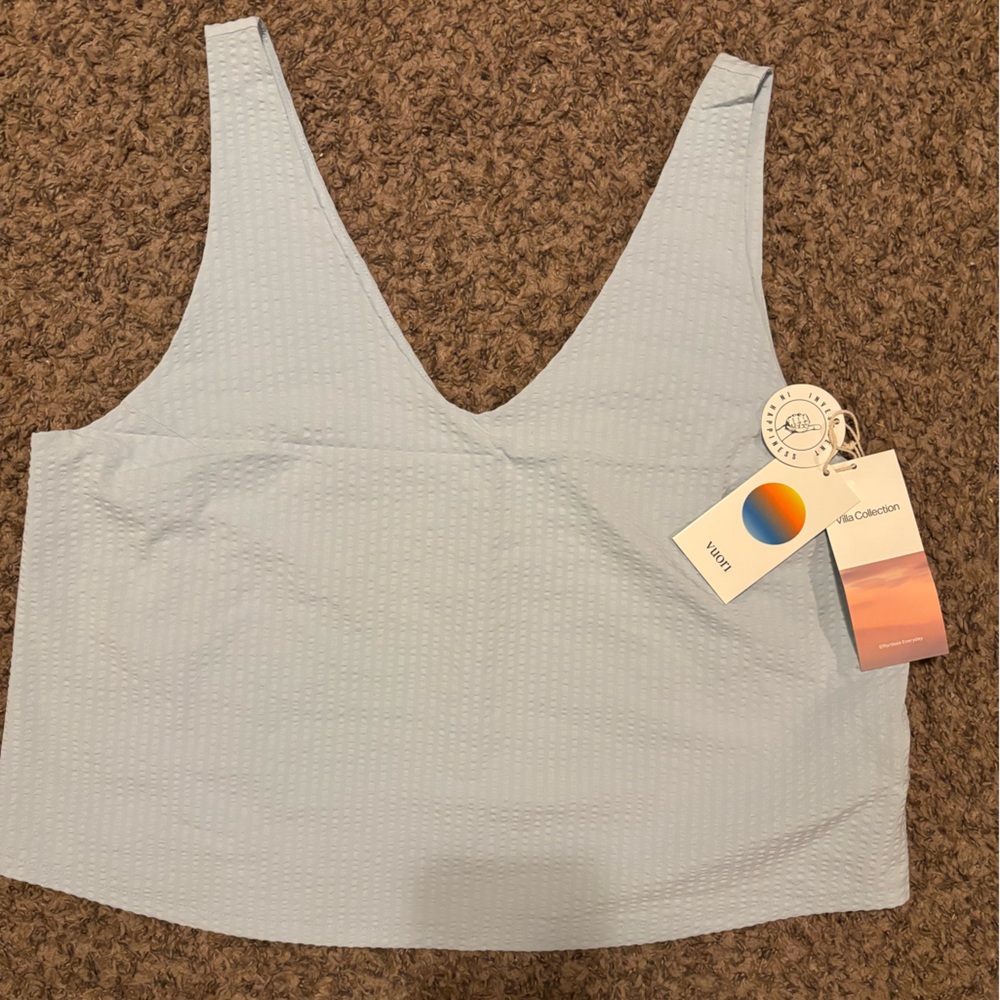 Vuori Women’s Sky Blue Tank